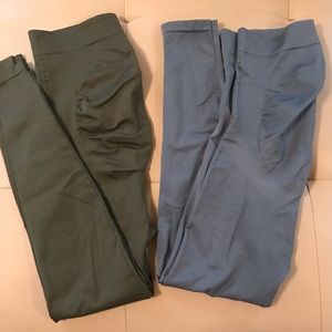 BLANQI Maternity Leggings 2 pairs Large